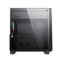 GameMax Nova N6 ATX Mid Tower Gaming Case - Black With Antec B650 Bronze 650W Power Supply