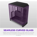 NZXT H6 RGB+ (2026) Dual-Chamber ATX Mid-Tower Airflow Two Panel Front & Left Side Tempered Glass Case With 3 RGB Fans - Black
