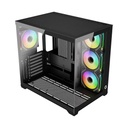 Gameon Emperor Midnight VX Series Mid Tower Gaming Case With 4 ARGB Fans - Black