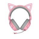 Razer Kraken Kitty V3 Pro RGB Wireless/Bluetooth/Wired Gaming Headset, THX Spatial Audio, Reactive Cat Ears,Up to 70hrs Battery- For PC/PS5 - Quartz Edition