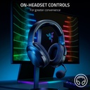 Razer Barracuda X Wireless Milti-Platform Gaming & Mobile Headset, For PC, PlayStation, Switch, Android, iOS - Black
