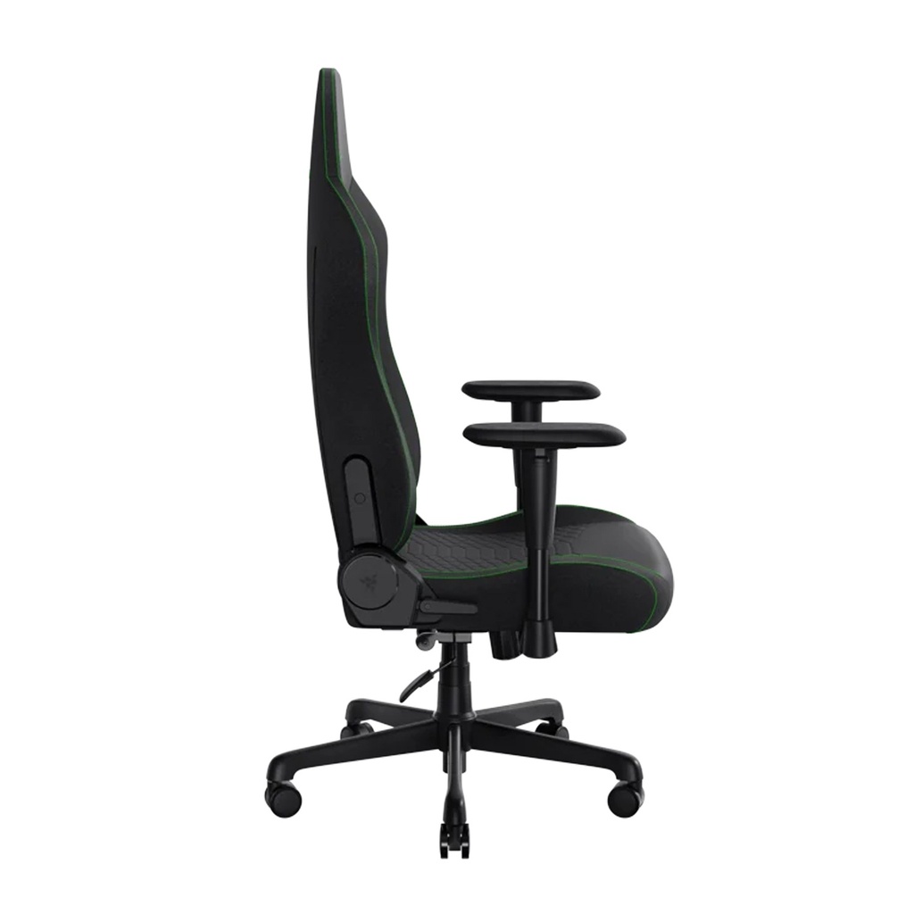 Razer Iskur V2 X Gaming Chair With Built-In Lumbar Support, High Density Foam Cushions, 2D Armrests - Black/Green