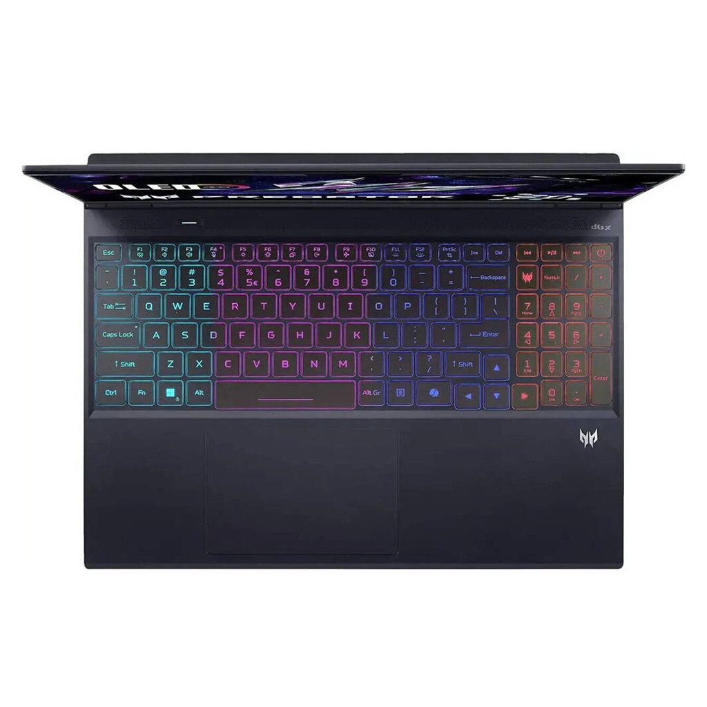 Acer Predator Helios Neo 16S AI Intel Core Ultra 9 275HX 64GB RAM 1TB SSD GeForce RTX 5070Ti 12GB 16" OLED WQXGA Windows 11 Home -Black