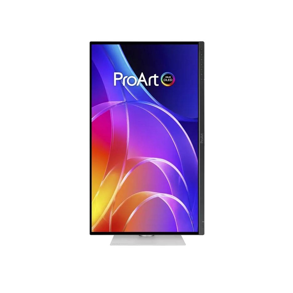 Asus ProArt Display PA279CDV Professional Monitor, 27" QD-OLED Panel, 4K UHD Resolution, 100% sRGB, 1000 nits Peak Brightness. 120Hz Refresh Rate, 0.1ms GTG Response Time, With VESA DisplayHDR™ True Black 400, Optimized for Mac