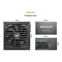 Darkflash DG850 80 PLUS Gold Fully Modular ATX 3.1& PCIe 5.1 ATX 850W Power Supply