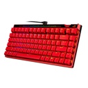 Asus M705 Rog Falchion Ace 75 HE Wired Analog Gaming Keyboard HFX V2 Magnetic Switch (English-Arabic Layout) - Red