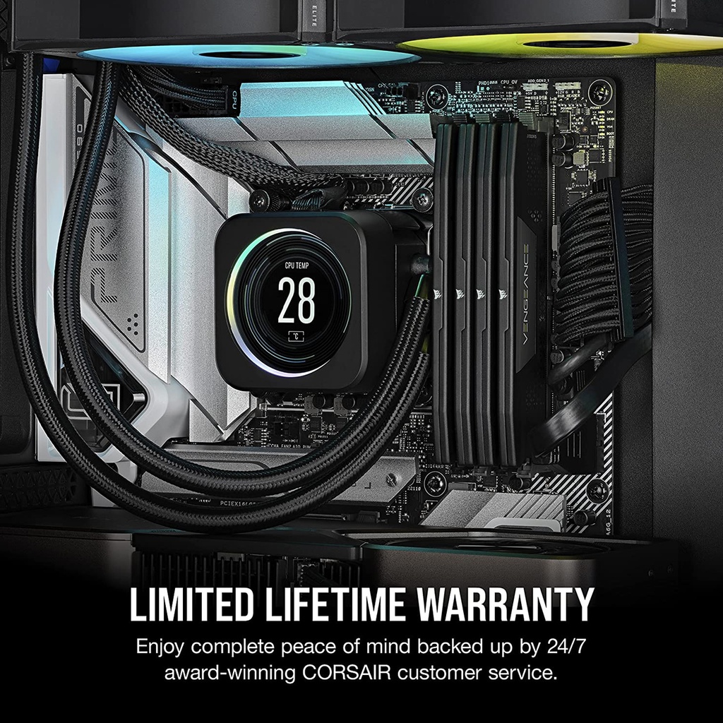 Corsair Vengeance 32GB (2x16GB) DDR5 6000MHz C30 Memory Kit - Black