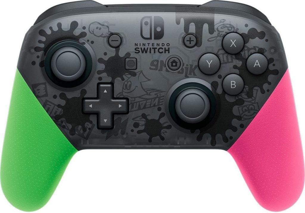 [NSP2U] Nintendo Switch Pro Controller - Splatoon 2 Edition Bluetooth (مستعمل)