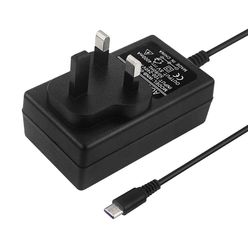 [AAW7U] AC/DC Adapter WNB-0504000 - 5V, 4000mA Power Supply (مستعمل)