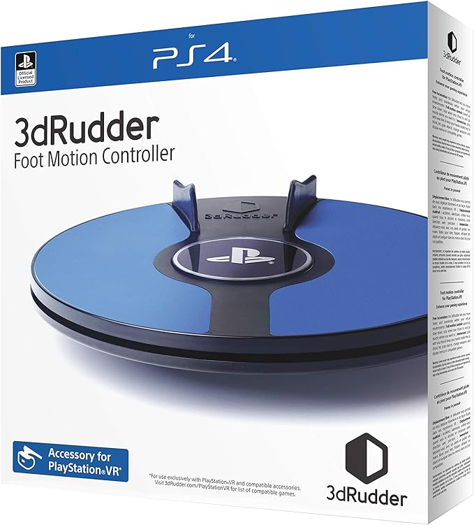 [R3P0U] Rudder 3D PlayStation VR - Foot-Powered Motion Controller - PlayStation , PS VR - PlayStation Official Licensed Product (Used)