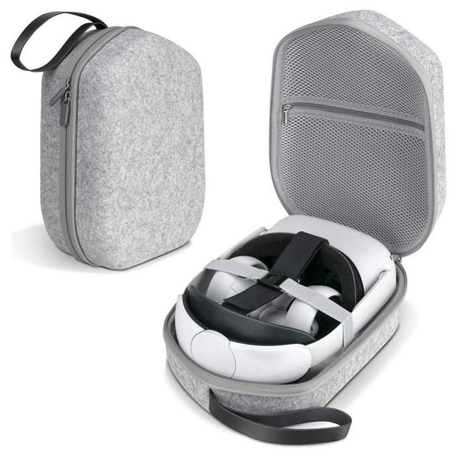Oculus Quest 2 Carrying Case for Lightweight, Portable Protection - VR - Black