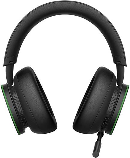 [MXWOU] Microsoft Xbox Wireless Over Ear Headset, Noise Cancelling Microphone, Bluetooth Connectivity, EQ Adjustments, Virtual Surround Sound, Black | TLL-00009 (Used)