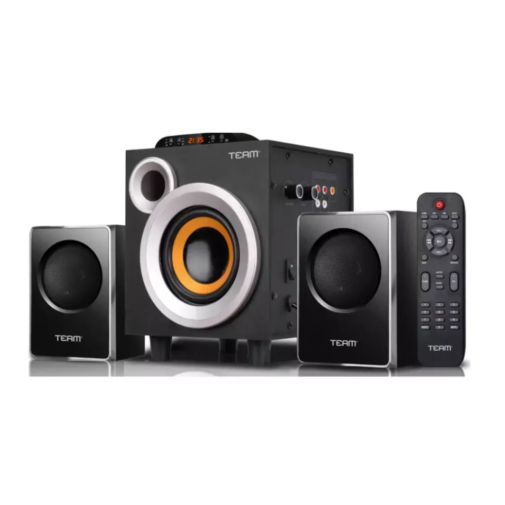 [W2S0U] Wansa 2.1Ch Speaker, E300 – Black (Used)