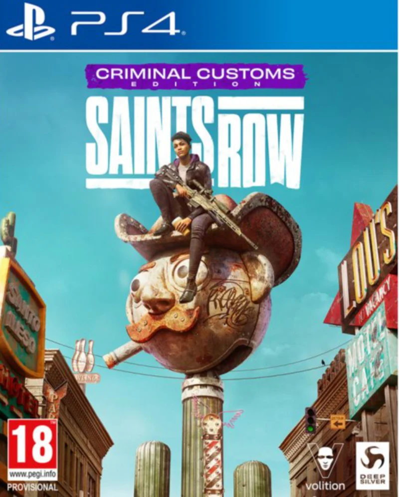 [SRC1U] Saints Row Criminal Saints Row Criminal Customs Edition - PlayStation 4 (Used)