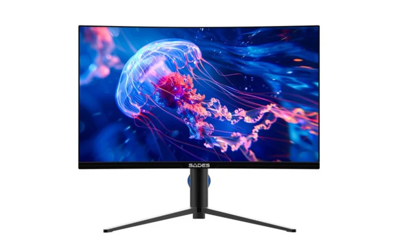 [SB22U] Sades BX-Jellyfish 27",FHD,HDMI 2.1, 280Hz, 0.5ms Curved Gaming Monitor-SA-HC03F27B (Used)