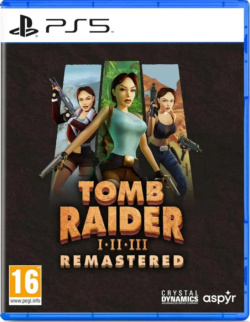 [GTR0U] Games Tomb Raider I.II.III Remastered  - Playstation 5 (Used)