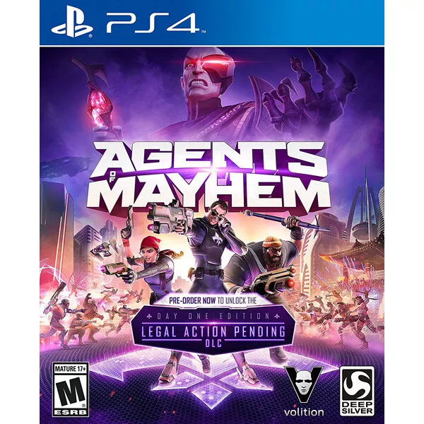 [AOMMU] Agents Of Mayhem M.A.Y.H.E.M. Day One  - PlayStation 4 (Used)