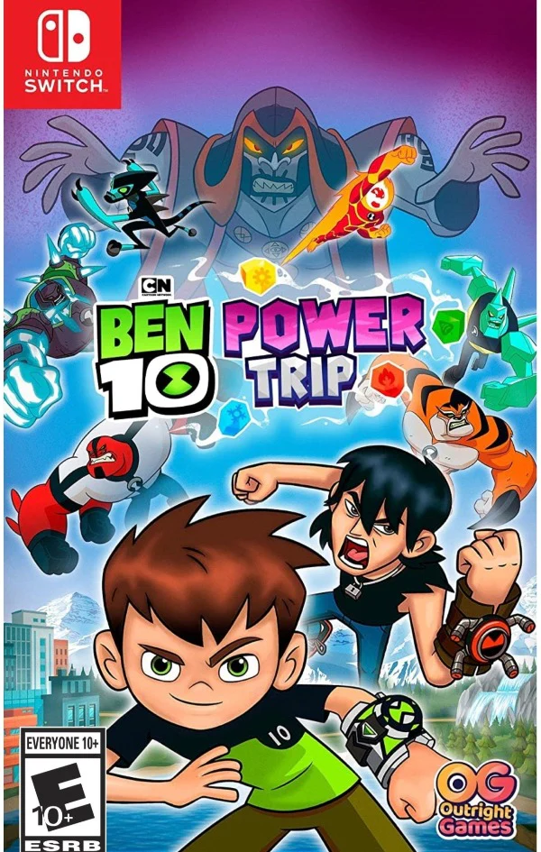 [B1P8U] Ben 10 Power Trip - Nintendo Switch (Used)