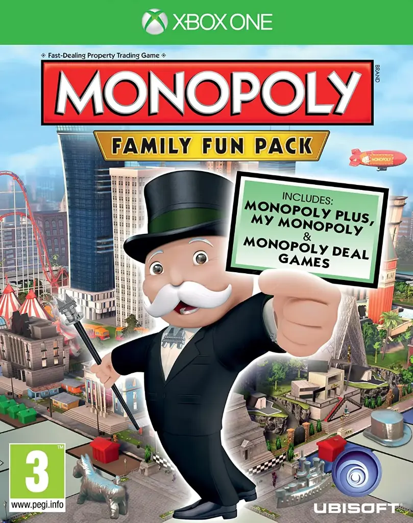[MFF1U] Monopoly Family Fun Pack - Xbox (Used)