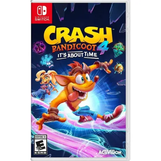 [CB45U] Crash Bandicoot 4 It’s About Time - Nintendo Switch (مستعمل)