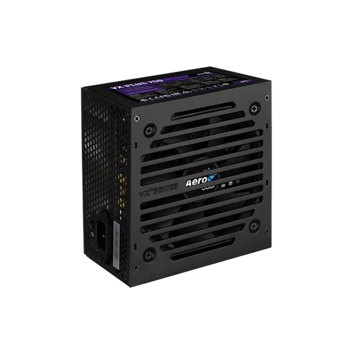 ZUMAX MASS Series 750W, 80 PLUS Gold Efficiency, 120mm Cooling Fan, Sleeved Cables, Non-Modular ATX Power Supply - Black