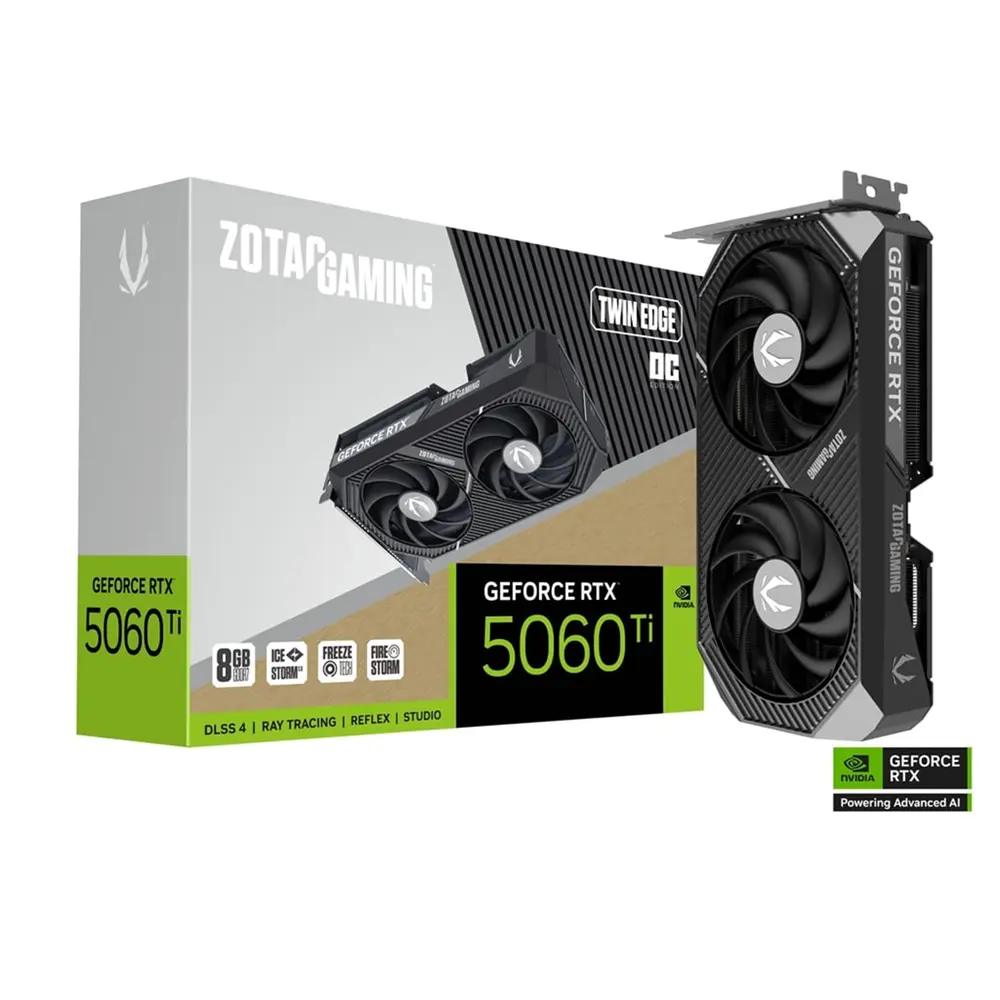 [Z8G0N] ZOTAC 8GB GAMING GeForce RTX 5060 Ti Twin Edge OC VGA Graphic Card