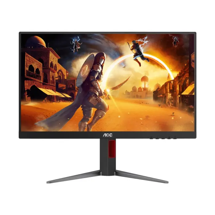 [A221U] AOC 24G4 24 Inch FHD 180Hz IPS HDMI 2.0 1ms Gaming Monitor - Black (مستعمل)