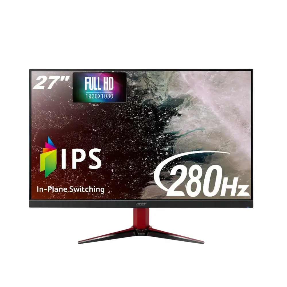 [A2N0U] Acer 27″ Nitro VG271 Z 280Hz 0.5ms IPS FHD Speaker HDR400 Gaming Monitor (Used)