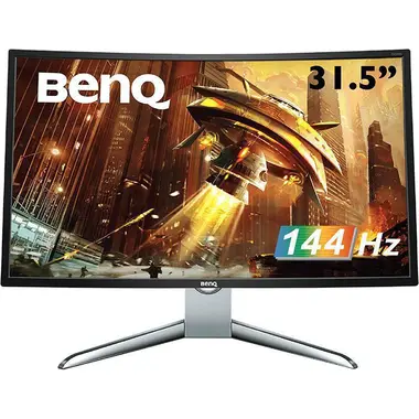 [BE30U] BenQ EX3200R 32" 1800R Curved VA Gaming Monitor, 1920 x 1080, 4 ms,144Hz, AMD FreeSync, 20M:1 DCR, Super Resolution, VESA Ready 1 Year Direct BenQ Warranty (Used)