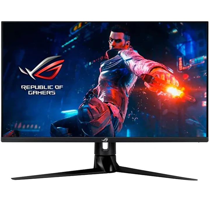[ARSFU] Asus ROG Swift PG32UQ 32", 4K UHD, 144 Hz, 1 ms, HDMI 2.1 IPS Gaming Monitor - Black (مستعمل)