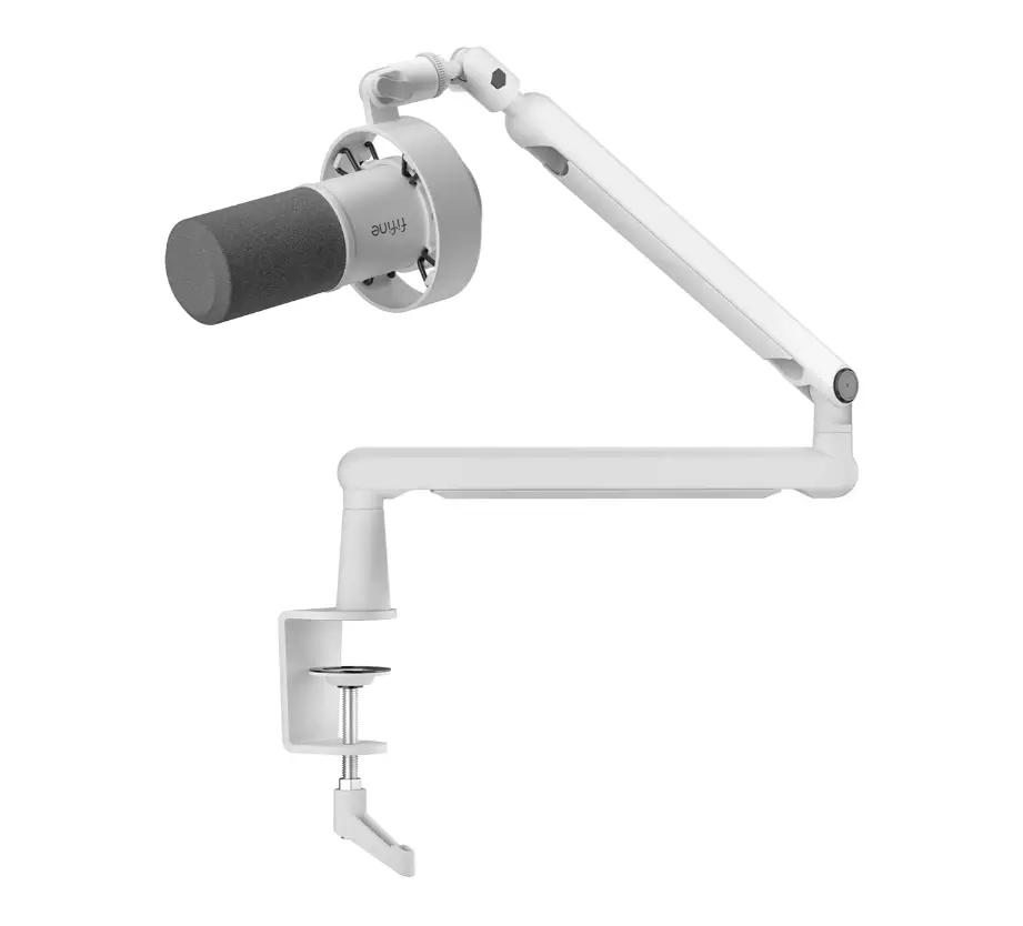 [FTM1U] FIFINE T688 Microphone Bundle - K688 USB/XLR Microphone - Dynamic Mic - White (Used)