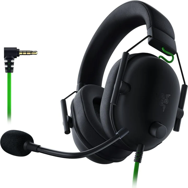 [RKUGU] Razer BlackShark V2 X Multi-Platform Wired Esports Gaming Headset - Black (مستعمل)