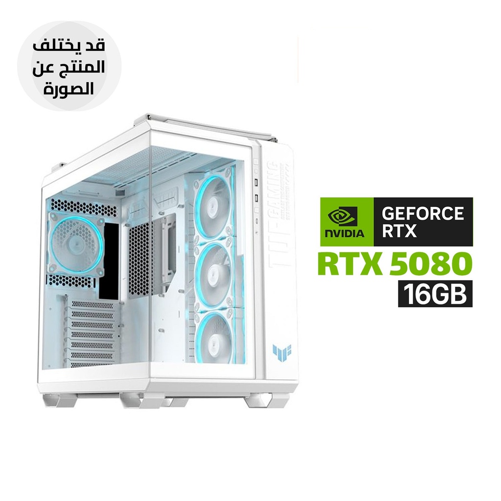[NS030441] AMD RYZEN 7-9800X3D,ASUS ROG STRIX X870-A WI-FI7,64GB D5 RAM,2TB SSD GEN-5, RTX 5080 16GB, ASUS ROG STRIX 1000 WATT PSU White,ASUS PRIME L360 Liquid Cooler White,Asus TUF Gaming GT502 Case White,ASUS TUF 3x Fans White,Win 11 Pro License