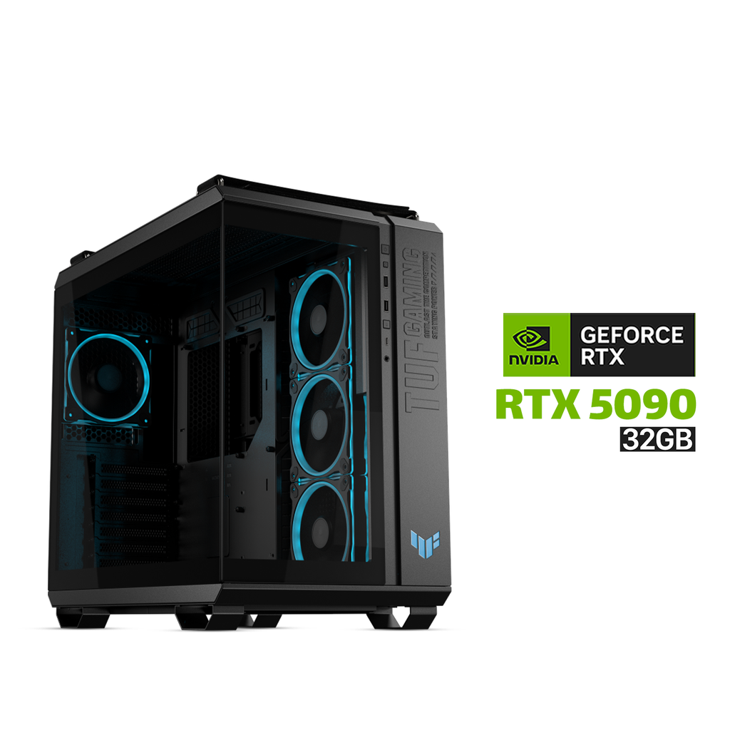 [NS028637] AMD Ryzen 9-9950X3D,Asus X870-E WiFi 7 MB,64GB D5(6000) RAM,Samsung (9100 PRO) 2TB SSD,ROG ASTRAL RTX 5090 32GB,Asus TUF 1200G 80PLUS GOLD,ROG Ryujin 3 XTREAM Cooler,Asus TUF GT502 Horizon Case,Asus TUF 3x Fans,Lian-Li Strimers Cables,Win 11 Pro (License)