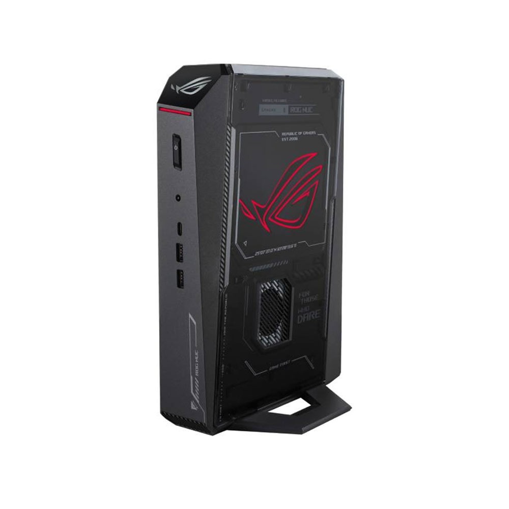 Asus Rog NUC Gaming Mini PC RNUC15JNK9X389A3, Intel Core Ultra 9-275HX Processor, 32GB D5 RAM (2x16), 1TB NVMe SSD, NVIDIA GeForce RTX 5070Ti 12GB VGA, WIFI7+Bluetooth 5.4, Windows 11 Home, Black | 90AS00I1-M000D0