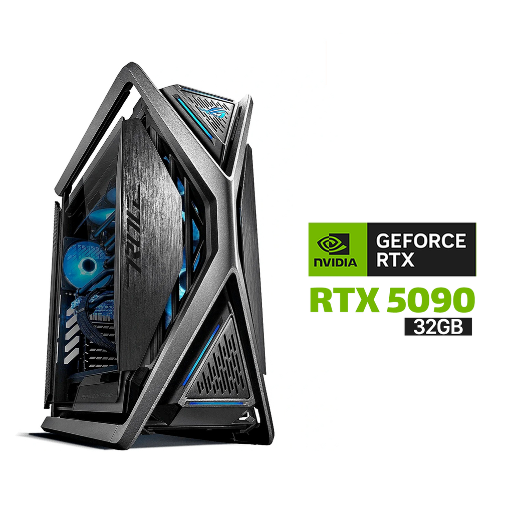 [NS028066] Gaming PC AMD Ryzen 7-9800X3D,Asus Rog Strix X870-E MB, 64GB D5 Ram, Samsung 990 Pro 2TB,Asus ASTRAL RTX 5090 32GB,Rog Strix 1200 WATT PSU,ASUS XTREAM RYUJIN 3 L360,Asus Hyperion GR701 Case,4x RGB Fans,Windows 11 Pro