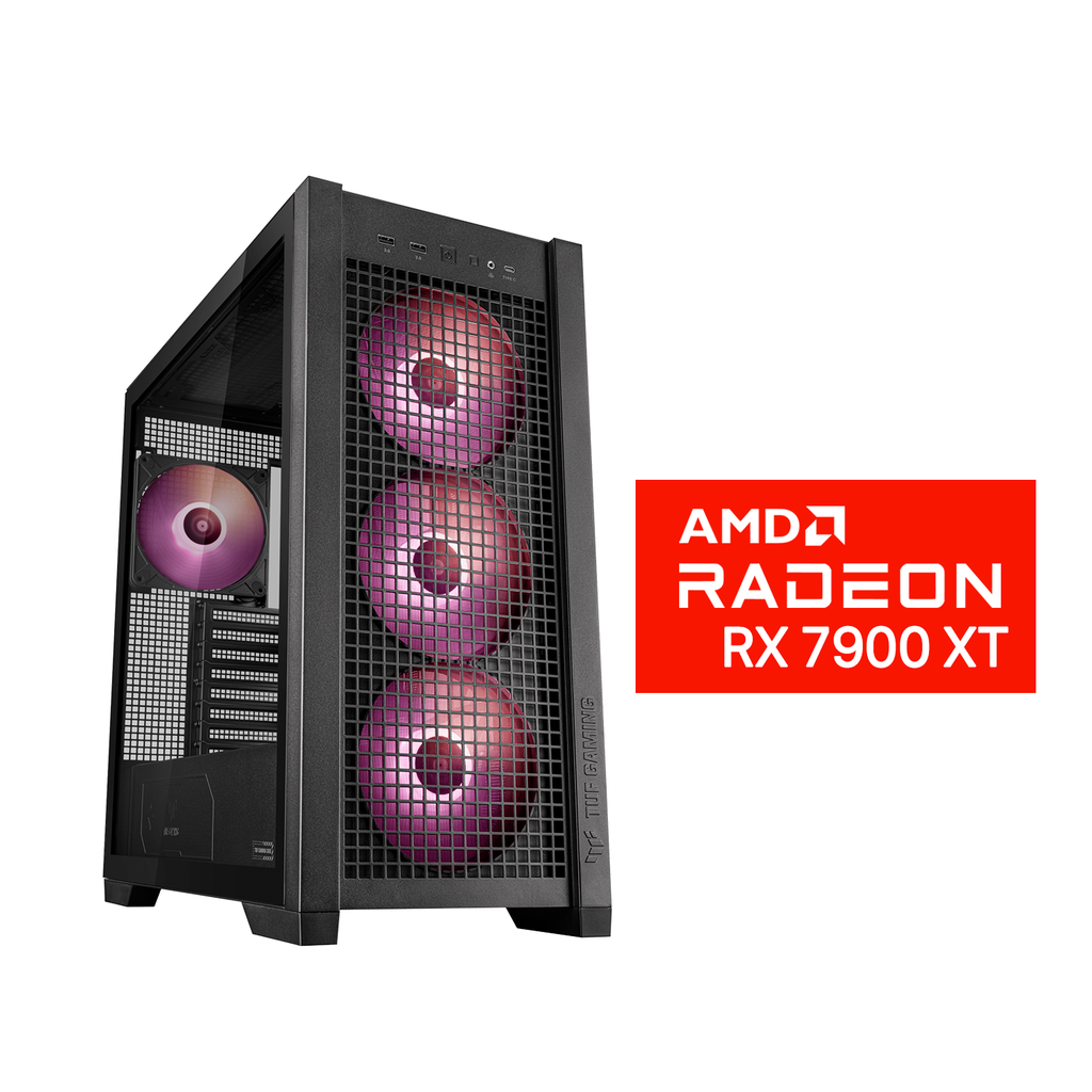 Gaming PC AMD Ryzen9 9950X Processor,MSI X870-P WIFI Motherboard,64GB RAM DDR5 (6000),2TB SSD NVME (6000),Sapphire AMD Radeon RX 7900 XT 20GB OC,1000 WATT GOLD,COUGAR L360 Liquid Cooler,ASUS TUF Gaming GT302 ARGB Case,Windows 11 Pro (License)