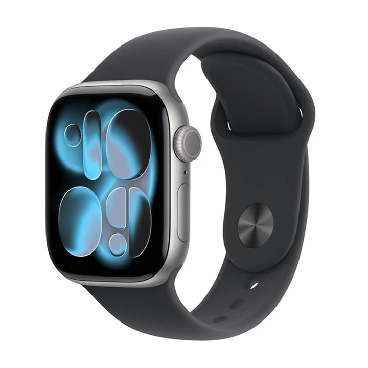 [AWS3N] Apple Watch Series 11, 46mm, Aluminium Case (GPS) (Space Gray Case / Black Sport Band)
