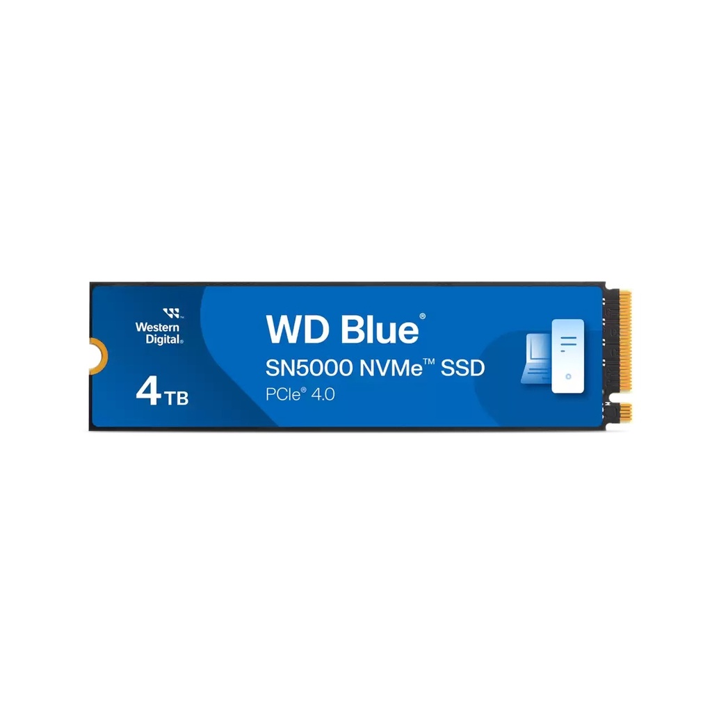 [NS030132] WD Blue SN5000 4TB PCIe 4.0 NVME SSD Up to 5,500 MB/s Read
