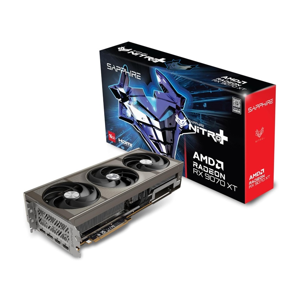 [NS032077] Sapphire NITRO+ AMD Radeon™ RX 9070 XT 16GB OC Graphic Card