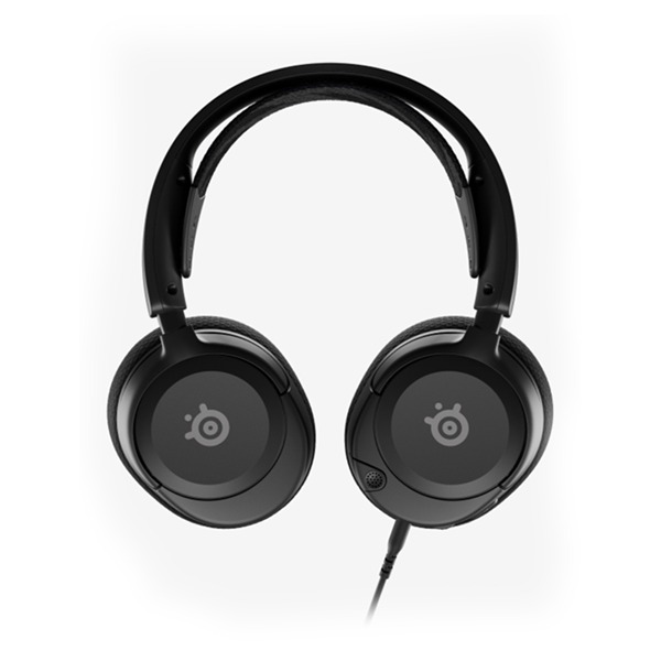 [NS014635] SteelSeries Arctis Nova 1 Multi-Platform Premium Wired (3.5mm) Nova Acoustic System Gaming Headset, AI Noise-Cancelation ClearCast Retractable Mic,For PC,PS5/PS4, Xbox Switch & Mobile Devices - Black