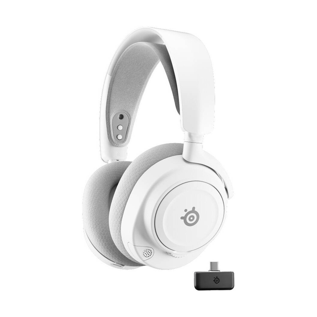 [61745] SteelSeries Arctis Nova 7P Gen 2 Wireless/Bluetooth Gaming Headset,For Playstation Multi-Platform Up to 50h Battery Life - White