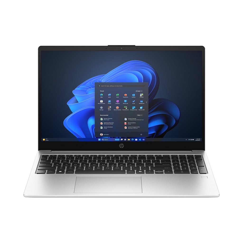 HP 250R G10 15.6’’ FHD Laptop, Intel Core 5 120U Processor, 8GB DDR4 RAM, 512GB SSD NVMe, Integrated Intel Graphics, Windows 11 Pro (License), Turbo Silver | CT1K8AT