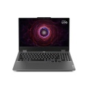 Lenovo Loq 15IRX9 Gaming Laptop, Intel Core i7-13650HX Processor, 16GB DDR5 RAM, 512GB SSD NVMe, RTX 3050 6GB Graphics, 15.6" FHD IPS 144Hz Display, White Backlit Keyboard, Windows 11 Pro (License), Luna Grey | 83DV0072PS