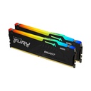 Kingston Fury Beast RGB 64GB (2x32GB) DDR5 5600MT/s CL40 Memory Kit