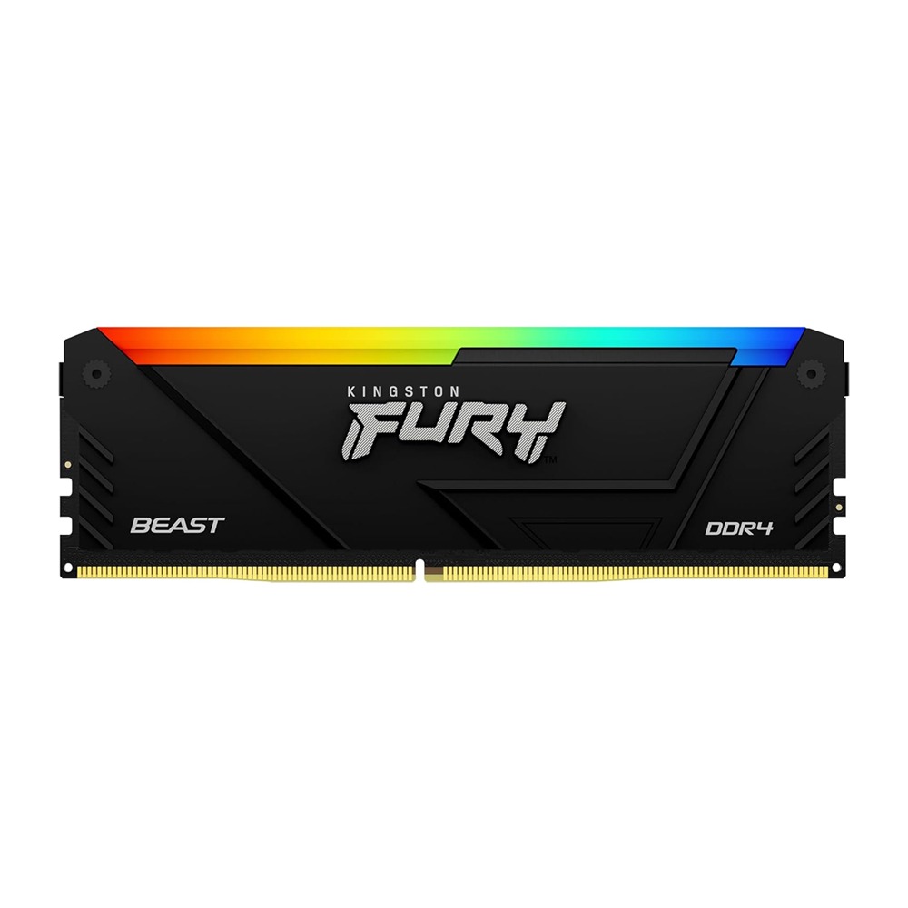 [NS028044] Kingston Fury Beast RGB 8GB DDR4 3200MHz CL16 Memory