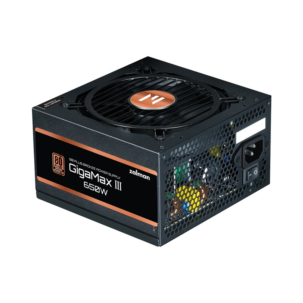 [NS031179] Zalman GigaMax III 80 Plus Brone ATX 3.0 & PCIe 650W Power Supply