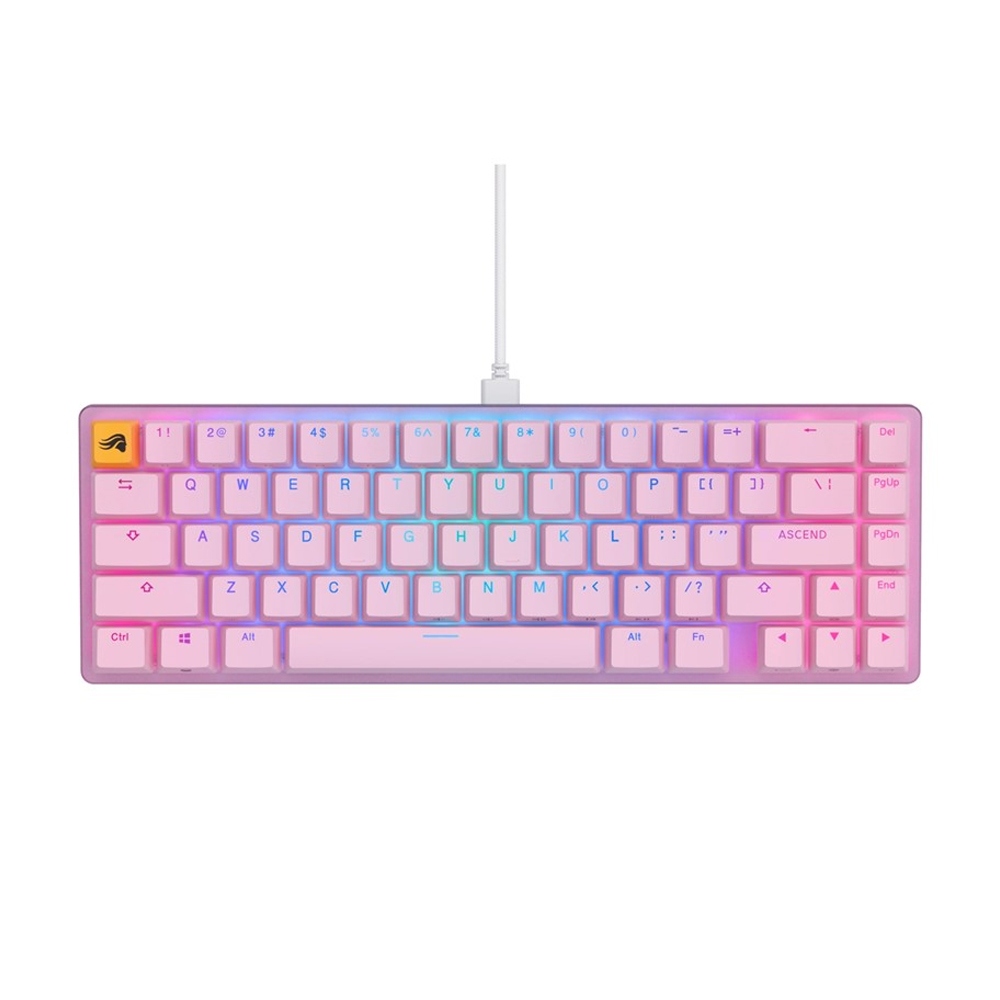 [GGC6U] Glorious GMMK2 Compact 65% Modular Mechanical Gaming Keyboard Pre-Built Edition – Pink (مستعمل)