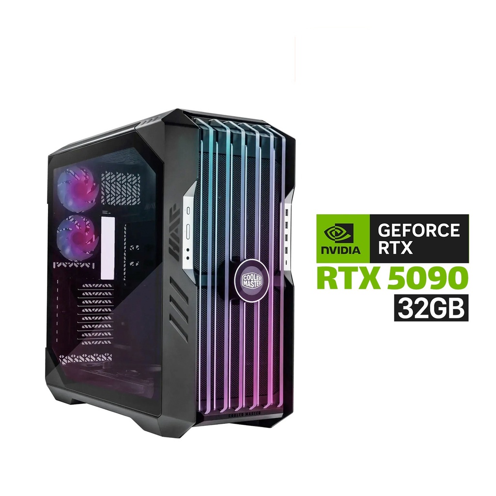Gaming PC RYZEN 9-9950X3D, ROG STRIX X870-E WIFI 7 Motherboard, 64GB RAM D5 (6000), 2TB SSD NVMe GEN-5, ROG Astral RTX™ 5090 32GB GDDR7 OC Edition, ROG STRIX 1200W Platinum PSU, ROG RYUO IV 360 ARGB, Cooler Master HAF700 EVO Case, Windows 11 Pro (License)