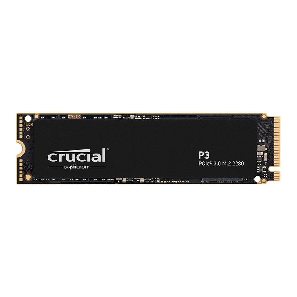 [NS027173] Crucial P3 4TB PCIe 3.0 NVME M.2 SSD Upto 3500MB/s - Without Heatsink
